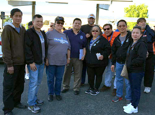 Mount Diablo Unified School District Teamsters fight contracting out union work.